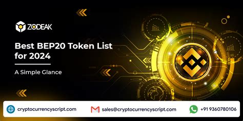 list of bep20 tokens.